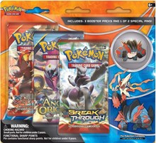BREAKthrough Collector Pin 3 Pack Blister [Mega Swampert]