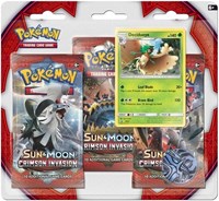 Crimson Invasion 3 Pack Blister [Decidueye]